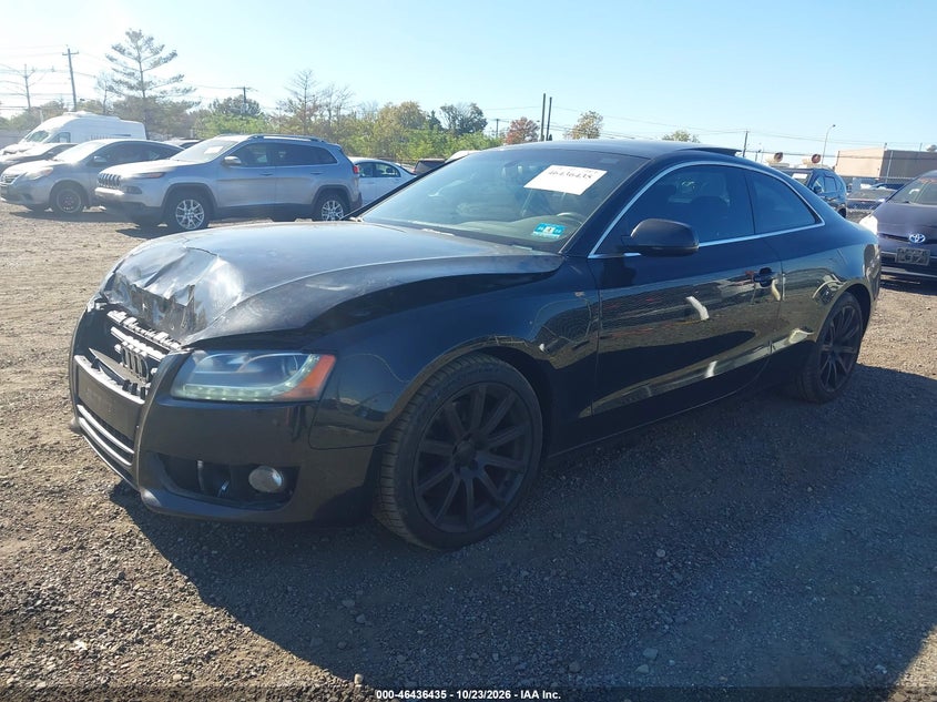 2012 Audi A5 2.0T Premium, Удар спереду, IAAI, VIN WAUVFAFR2CA005194 — фото 2
