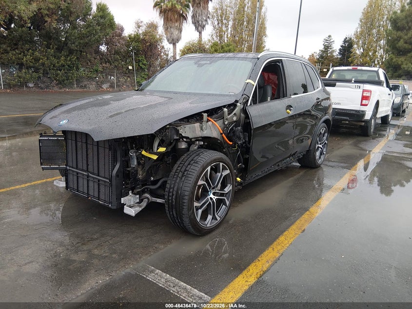 Vin: 5ux43eu04s9y84683, lot: 46936844, bmw x5 phev xdrive50e 20252