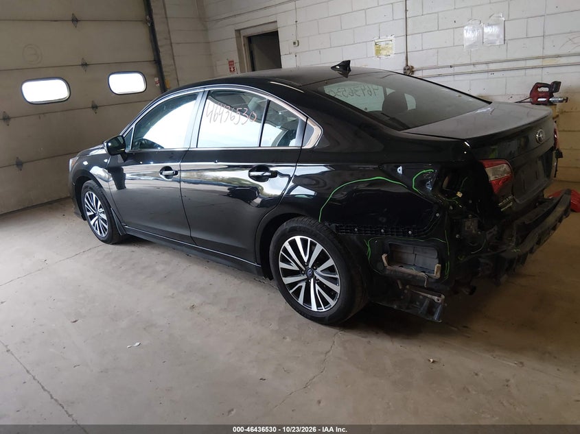 Vin: 4s3bnah65j3033276, lot: 46936896, subaru legacy 2.5i premium 20183