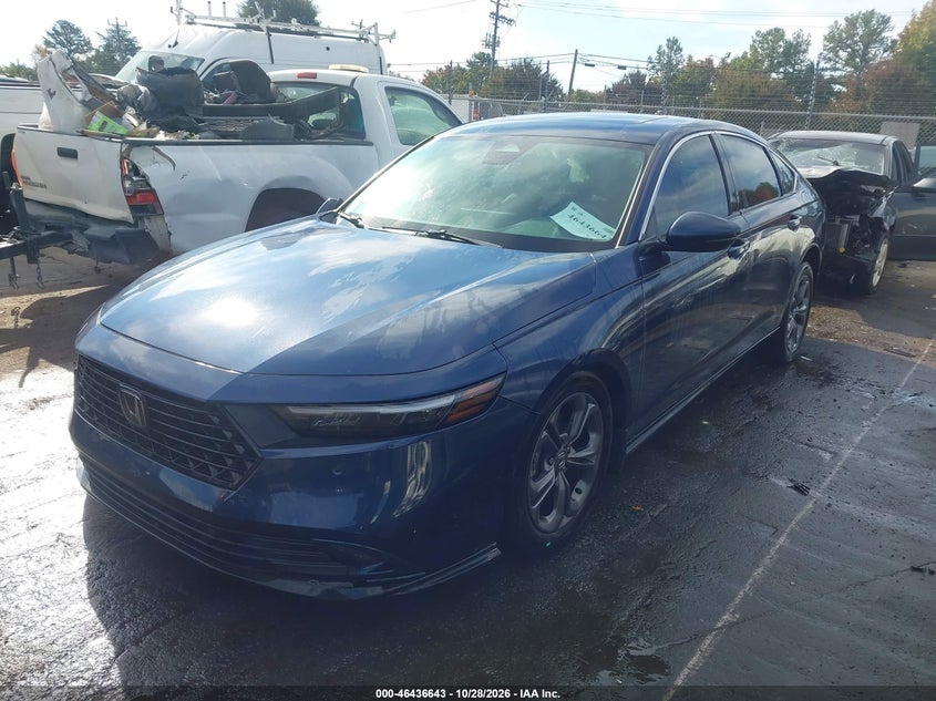 Vin: 1hgcy2f66sa054043, lot: 46937009, honda accord hybrid ex-l 20252