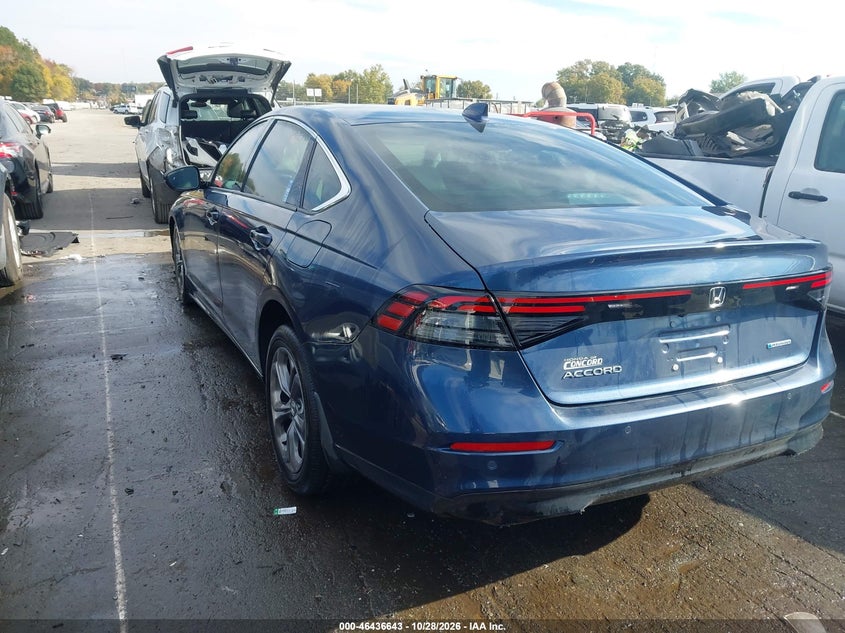 Vin: 1hgcy2f66sa054043, lot: 46937009, honda accord hybrid ex-l 20253