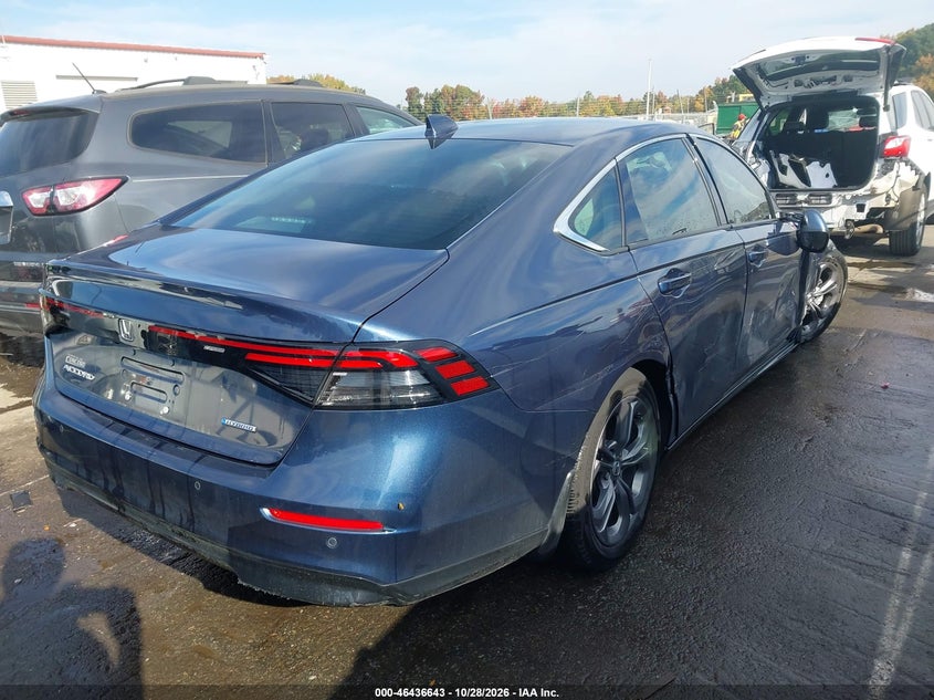 Vin: 1hgcy2f66sa054043, lot: 46937009, honda accord hybrid ex-l 20254