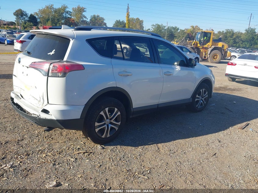Vin: jtmzfrev1hj705040, lot: 46937018, toyota rav4 le 20174