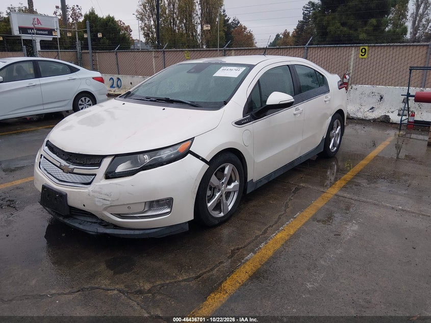 Vin: 1g1rh6e46du103705, lot: 46937067, chevrolet volt 20132