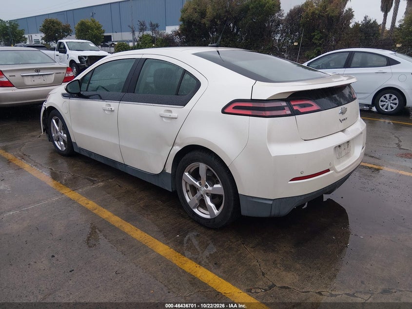 Vin: 1g1rh6e46du103705, lot: 46937067, chevrolet volt 20133