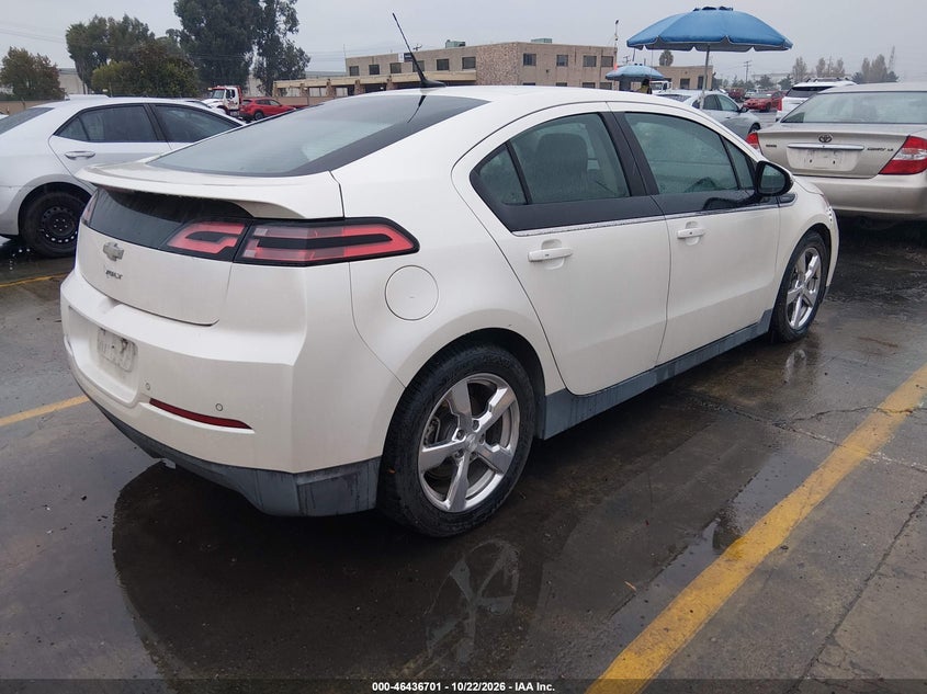 Vin: 1g1rh6e46du103705, lot: 46937067, chevrolet volt 20134