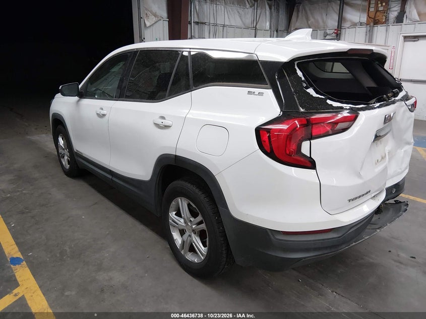 Vin: 3gkalmevxll184494, lot: 46937104, gmc terrain fwd sle 20203
