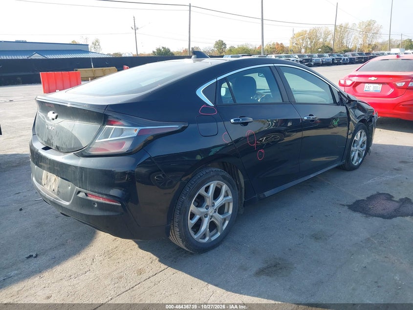 Vin: 1g1rb6s50hu111416, lot: 46937105, chevrolet volt premier 20174