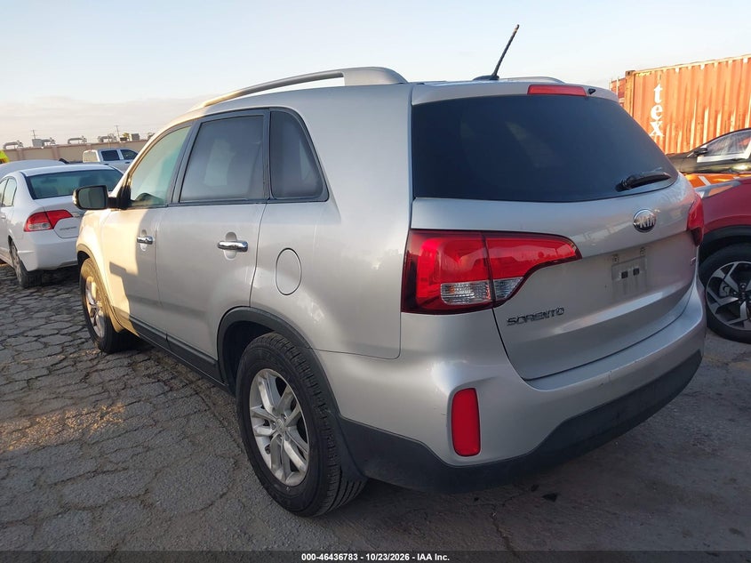 Vin: 5xykt4a79eg454252, lot: 46937149, kia sorento lx v6 20143