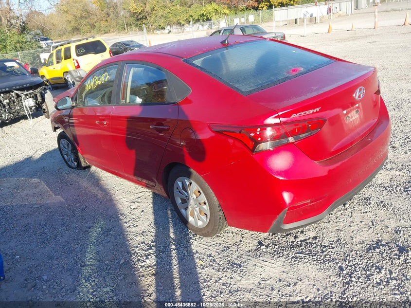 Vin: 3kpc24a37je027292, lot: 46937251, hyundai accent se 20183