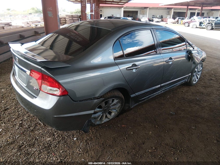 Vin: 2hgfa5e52ah700934, lot: 46937280, honda civic si 20104
