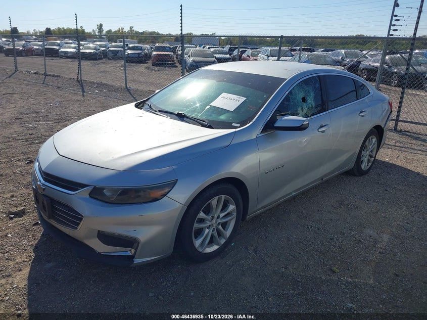 2016 Chevrolet Malibu 1Lt, Обычный износ, IAAI, VIN 1G1ZE5ST2GF305805 — фото 2