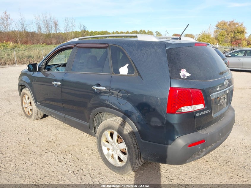 Vin: 5xyktca11bg099174, lot: 46937334, kia sorento lx 20113