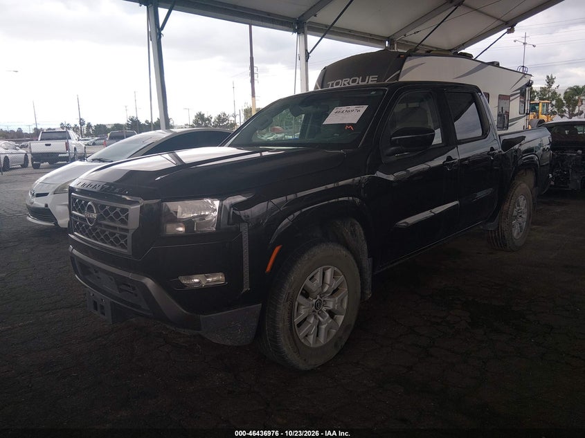 Vin: 1n6ed1ejxnn628558, lot: 46937342, nissan frontier sv 4x2 20222