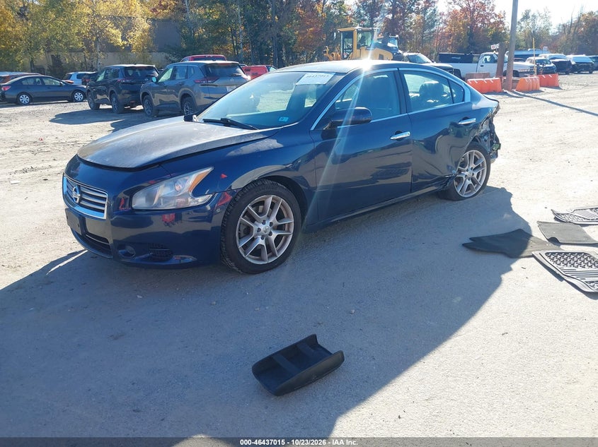 2013 Nissan Maxima 3.5 S, Удар ззаду, IAAI, VIN 1N4AA5AP3DC838429 — фото 2