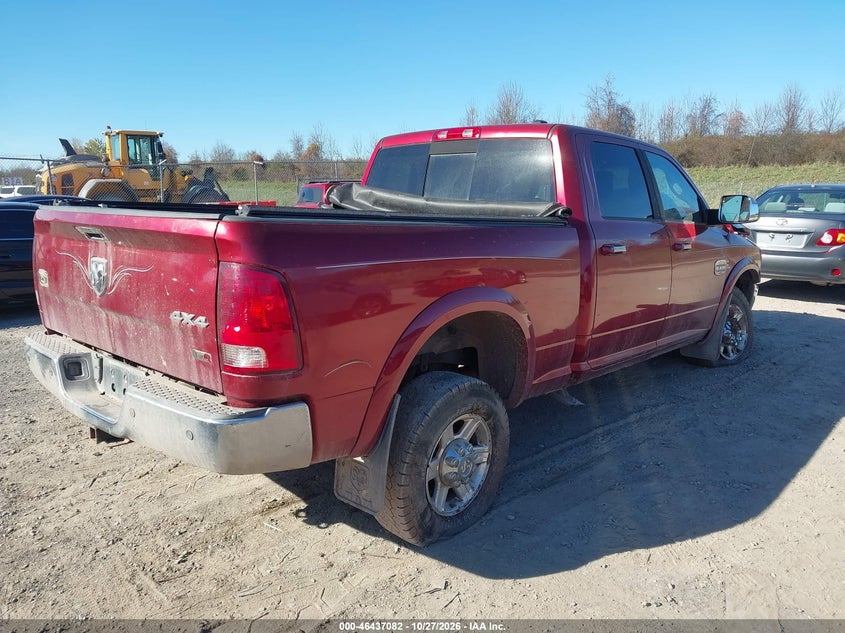 Vin: 3c6ud5gl1cg231208, lot: 46937448, ram 2500 laramie longhorn/limited edition 20124