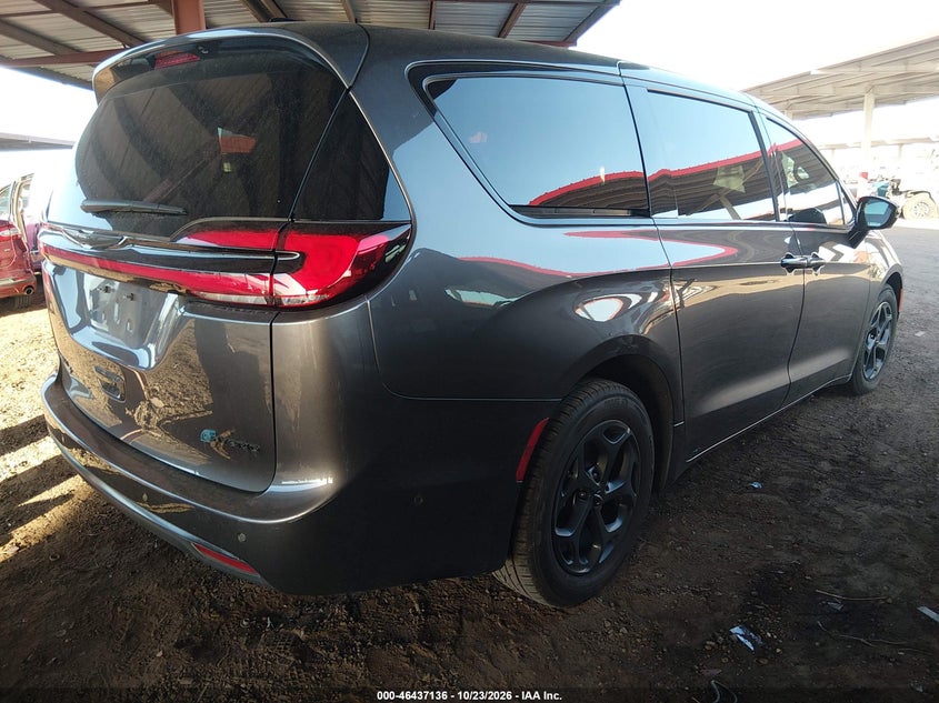 Vin: 2c4rc1s70pr543489, lot: 46937502, chrysler pacifica hybrid limited 20234