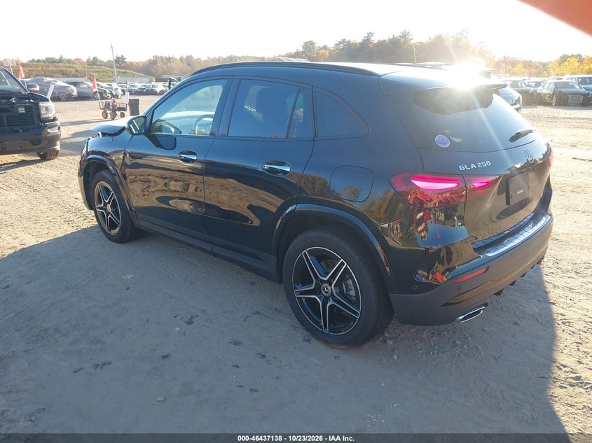 Vin: w1n4n4hb9tj871499, lot: 46937504, mercedes-benz gla 250 4matic 20263