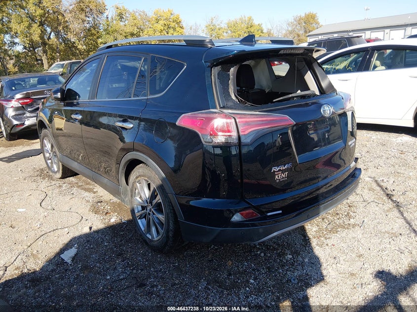 Vin: 2t3dfrev4hw587030, lot: 46937604, toyota rav4 limited 20173