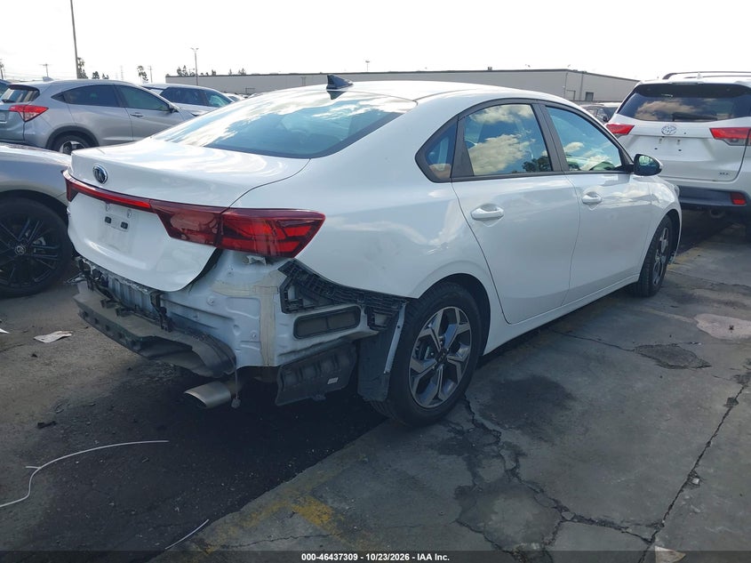 Vin: 3kpf24ad0me342168, lot: 46937675, kia forte lxs 20214