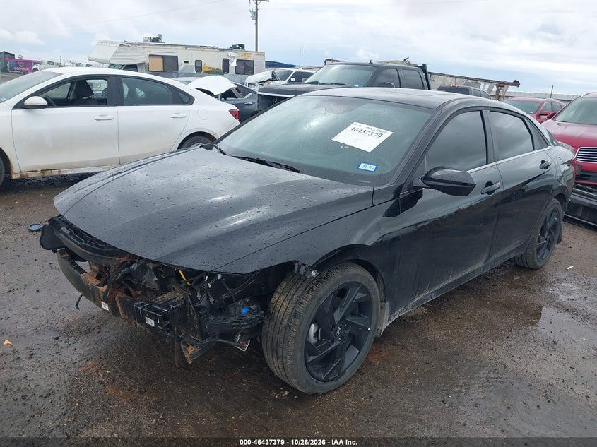 Vin: kmhls4dg1tu113227, lot: 46937745, hyundai elantra sel sport premium 20262