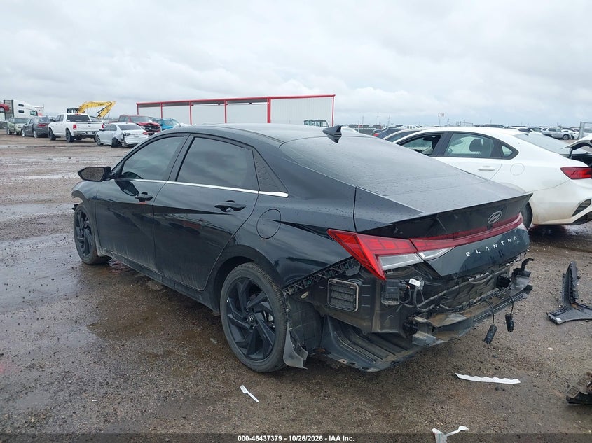 Vin: kmhls4dg1tu113227, lot: 46937745, hyundai elantra sel sport premium 20263