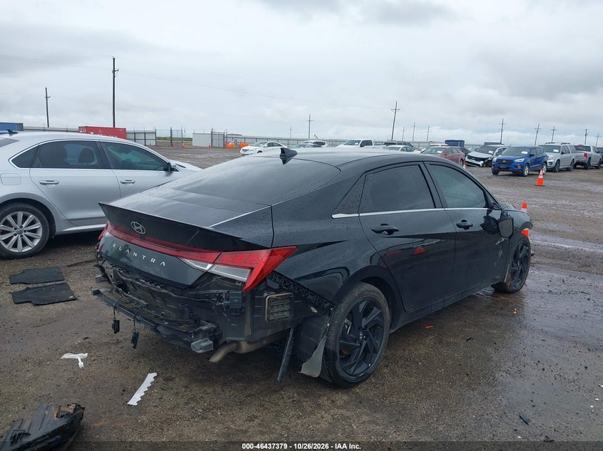 Vin: kmhls4dg1tu113227, lot: 46937745, hyundai elantra sel sport premium 20264