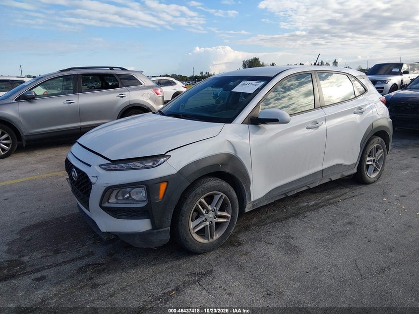 Vin: km8k12aa1mu658509, lot: 46937784, hyundai kona se 20212