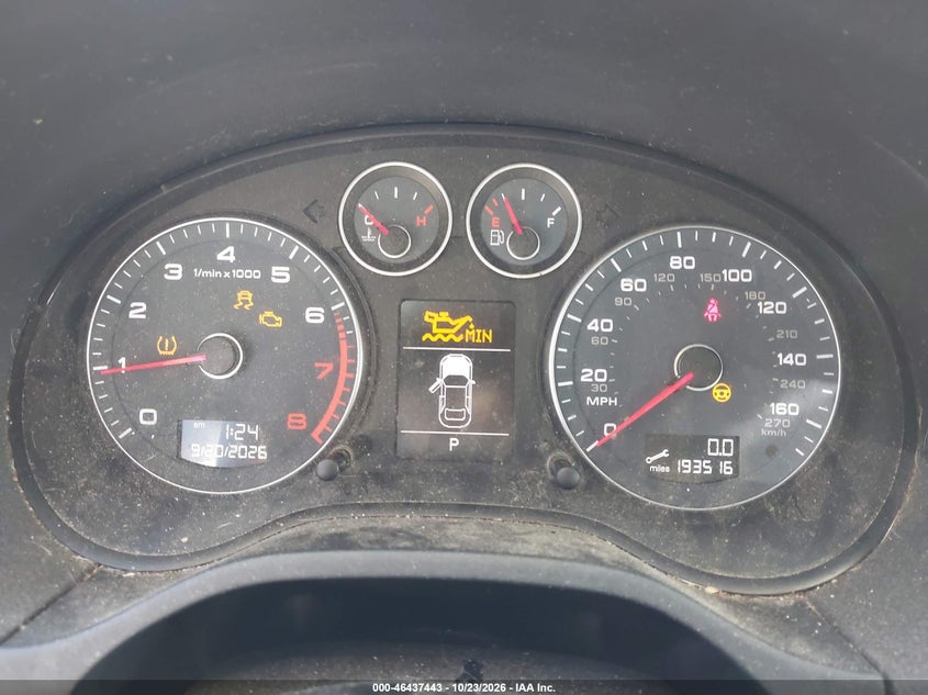 AUDI A3 2012 VIN WAUKEAFMXCA124640