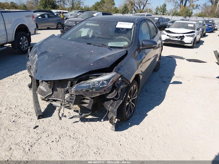 2018 Toyota Corolla Se, Удар спереди, IAAI, VIN 5YFBURHE0JP847691 — фото 2