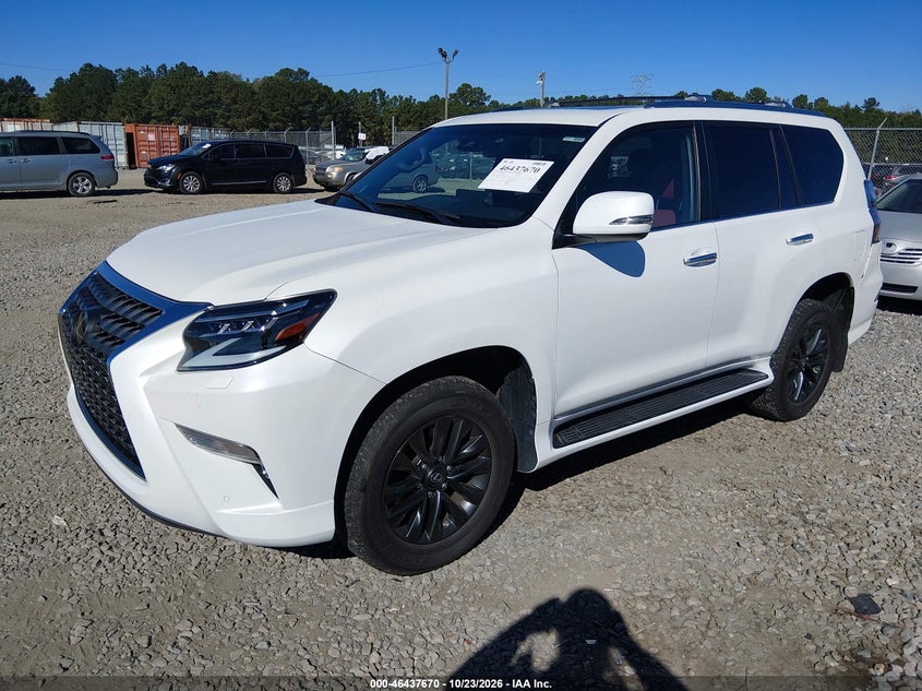 2022 Lexus Gx 460 Premium, Rear, IAAI, VIN JTJAM7BX5N5330753 — photo 2