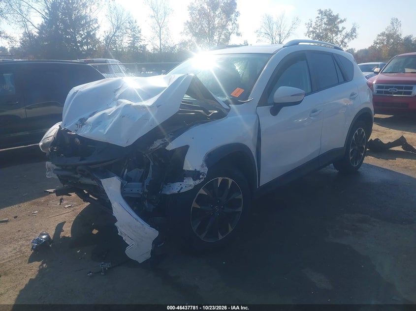 2016 Mazda Cx-5 Grand Touring, Front End, IAAI, VIN JM3KE4DYXG0600687 — photo 2