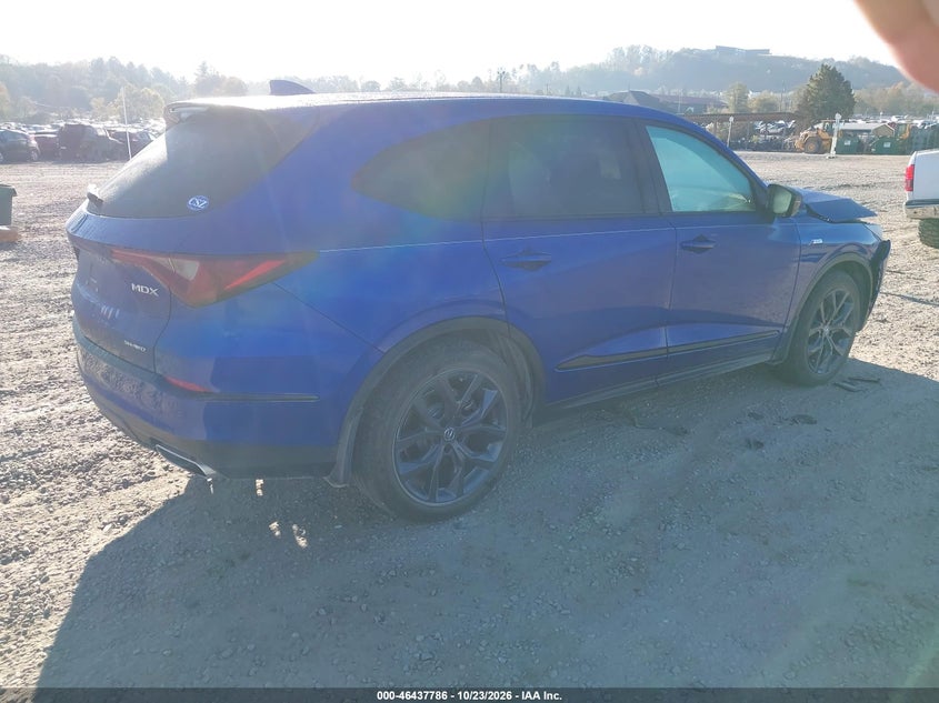 Vin: 5j8ye1h05pl014775, lot: 46938152, acura mdx a-spec 20234