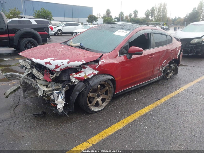 Vin: 4s3gkam60j3624233, lot: 46938199, subaru impreza 2.0i sport 20182