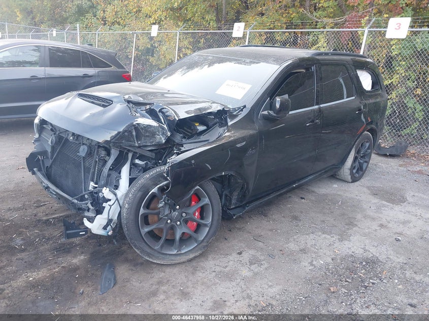 Vin: 1c4sdjgj6pc582745, lot: 46938325, dodge durango srt 392 premium awd 20232