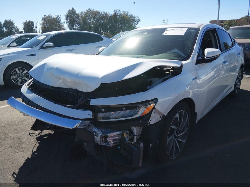 Vin: 19xze4f94ke018534, lot: 46938367, honda insight touring 20192