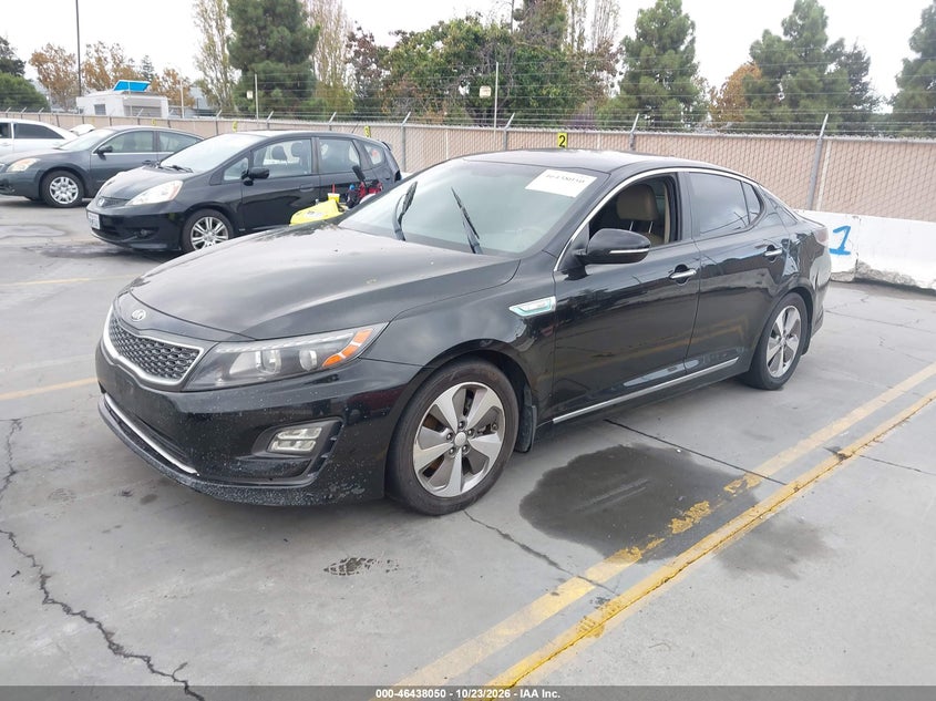 Vin: knagn4ad3e5074853, lot: 46938416, kia optima hybrid ex 20142