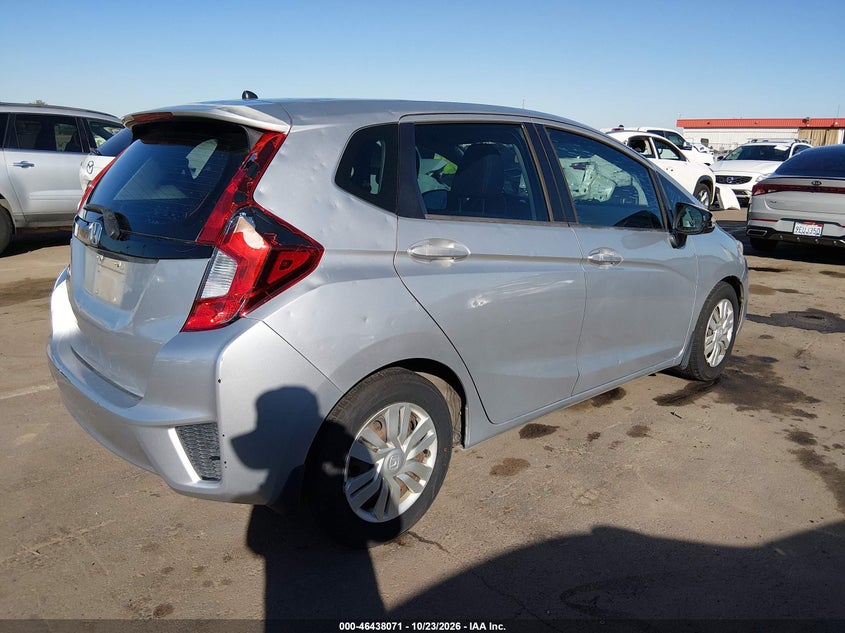 Vin: 3hggk5g5xfm745160, lot: 46938437, honda fit lx 20154