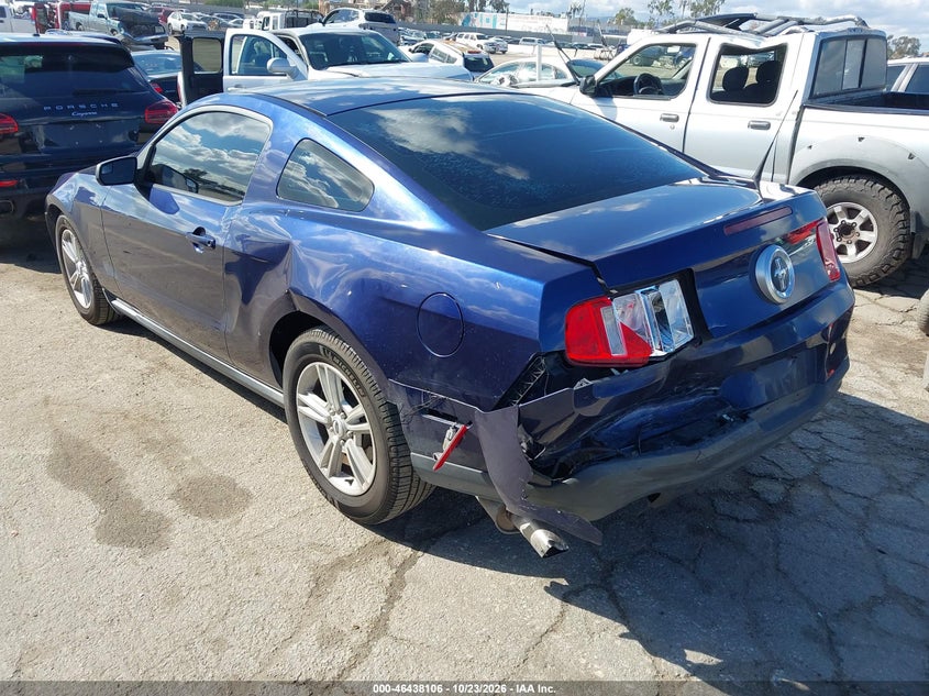 Vin: 1zvbp8am4c5259115, lot: 46938472, ford mustang v6 20123