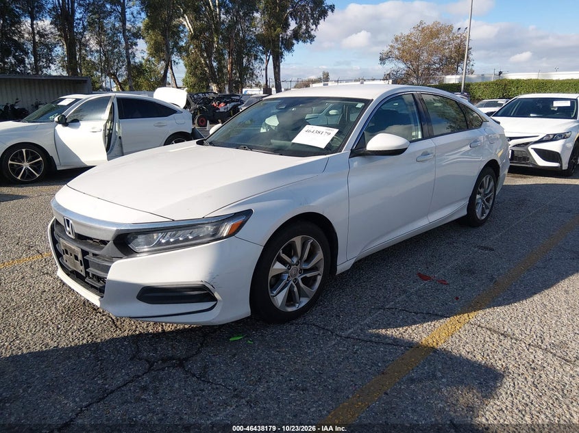 Vin: 1hgcv1f11ja175911, lot: 46938545, honda accord lx 20182