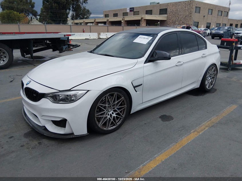 Vin: wbs8m9c37h5g85285, lot: 46938546, bmw m3 20172