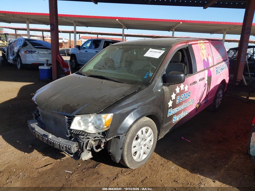 Vin: 2c4rdgbgxkr806368, lot: 46938706, dodge grand caravan se 20192