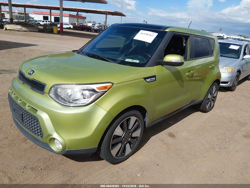 Vin: kndjx3a52f7803503, lot: 46938729, kia soul ! 20152