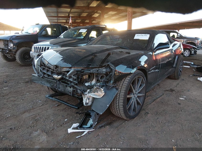 Vin: 2g1fc3dd0b9180999, lot: 46938747, chevrolet camaro 2lt 20112