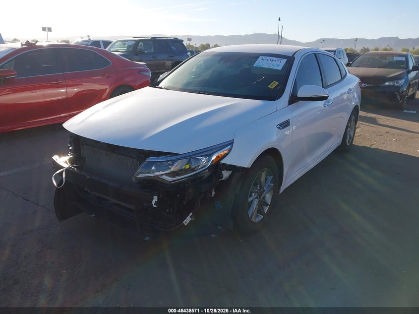 Vin: 5xxgt4l32kg321865, lot: 46938937, kia optima lx 20192