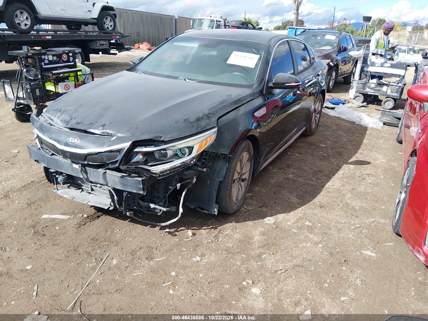 Vin: knagt4le9h5017654, lot: 46938952, kia optima hybrid 20172