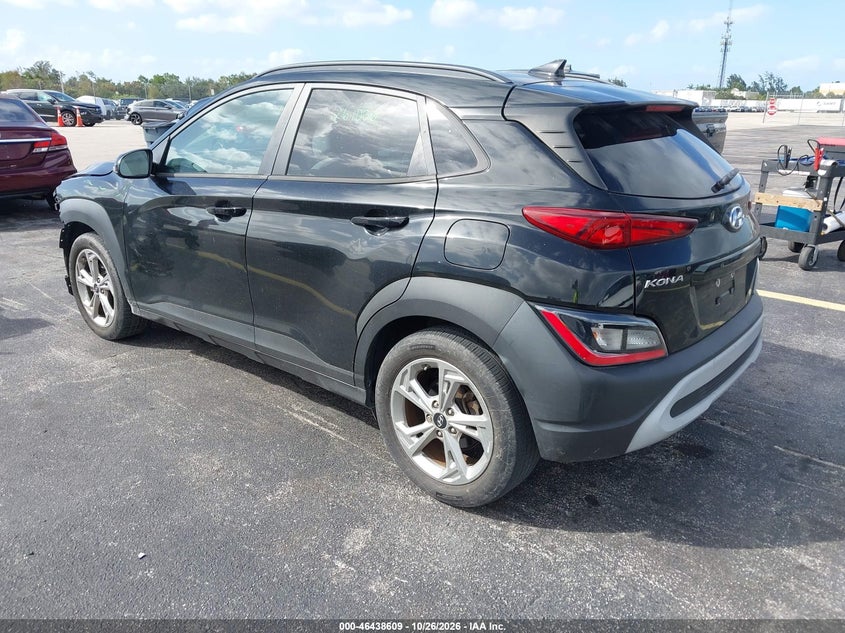 Vin: km8k32ab0nu771226, lot: 46938974, hyundai kona sel 20223
