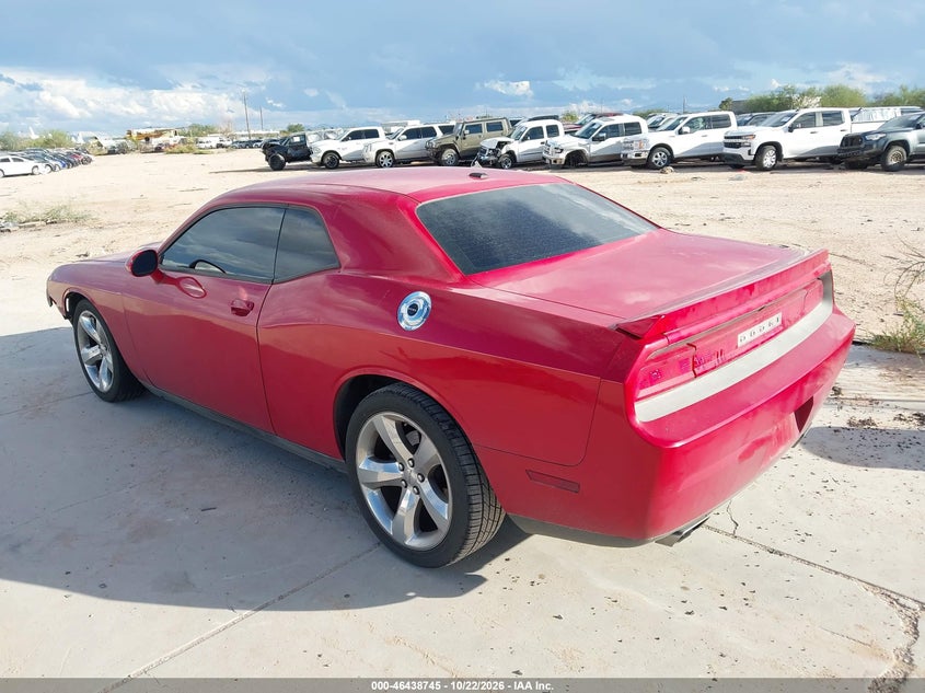 Vin: 2c3cdybtxdh587708, lot: 46939111, dodge challenger r/t 20133