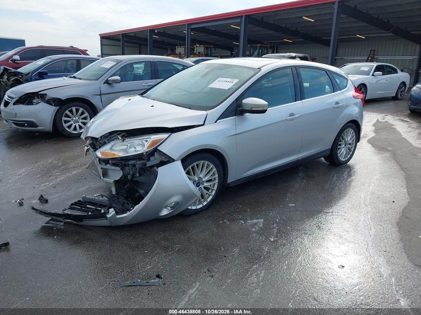 Vin: 1fahp3m25cl400379, lot: 46939174, ford focus sel 20122