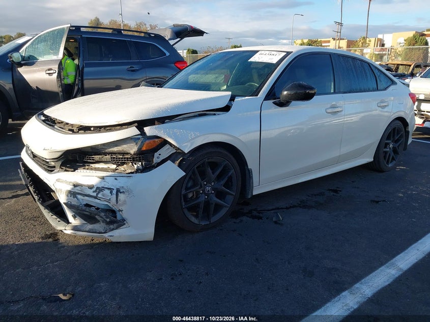 Vin: 2hgfe2f5xnh603634, lot: 46939183, honda civic sport 20222
